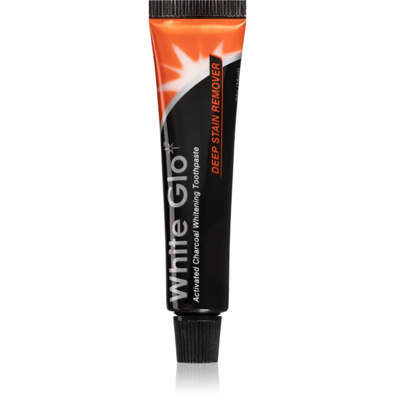White Glo Charcoal λευκαντική οδοντόκρεμα με ενεργό άνθρακα για ταξίδια 24 γρ