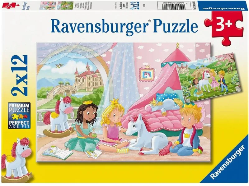 ΠΑΖΛ ΠΡΙΓΚΙΠΙΣΣΑ - ΙΠΠΟΤΕΣ RAVENSBURGER 2Χ12 24ΤΜΧ