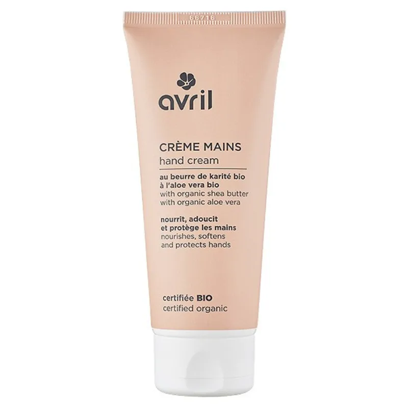 Avril Organic shea butter and aloe vera hand cream 100ml