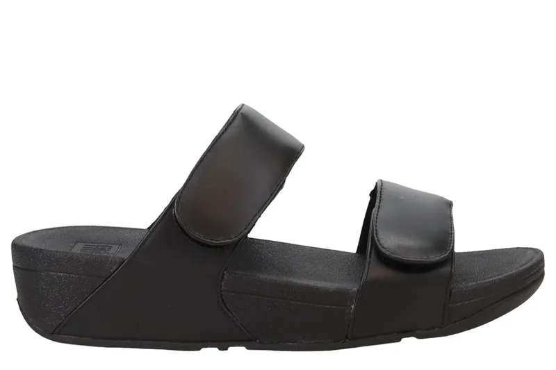 Σανδάλια Fitflop Lulu Velcro Adj Slide FV6-090-ALL BLACK Γυναικείο