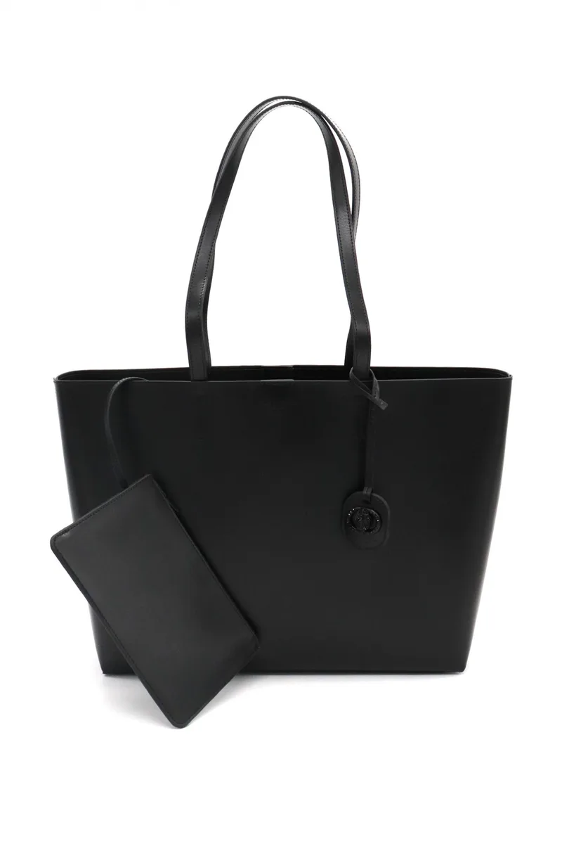 KURT GEIGER ΤΣΑΝΤΑ CHELSEA SHOPPER BAG DR ΕΣΩΤΕΡΙΚΟ ΤΣΑΝΤΑΚΙ LOGO ΜΑΥΡΟ