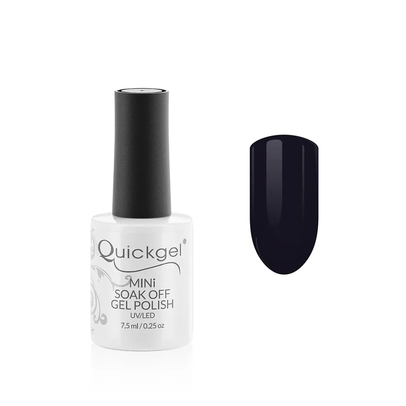Quickgel No 900 - Midnight Mini Ημιμόνιμο Βερνίκι νυχιών 7,5ml