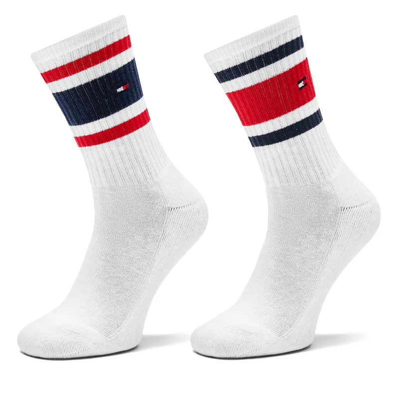 Κάλτσες μακριές Tommy Hilfiger 701229942 Λευκό
