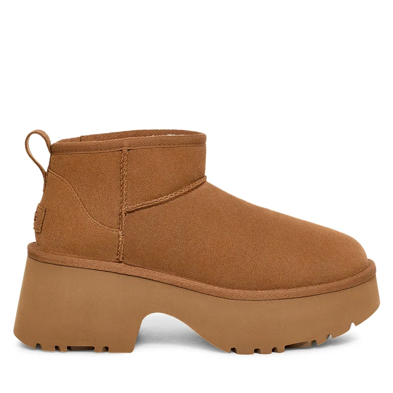 Μπότες Χιονιού Ugg W Classic Ultra Mini Heights 1158311 Καφέ