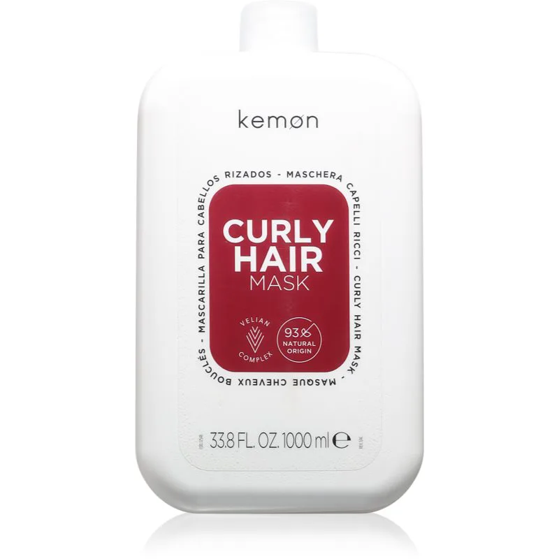 Kemon Curly Hair Mask μάσκα για σγουρά μαλλιά 1000 ml