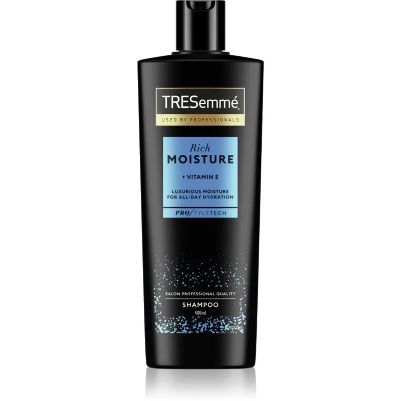TRESemmé Rich Moisture ενυδατικό σαμπουάν με βιταμίνη E Pro Style Technologie™ 400 ml