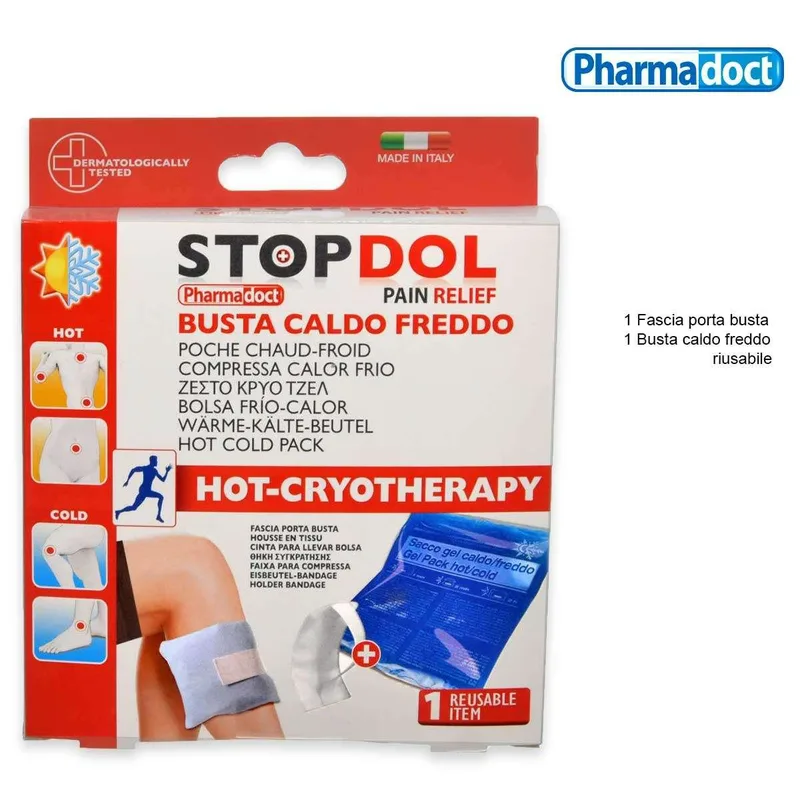 Pharmadoct hot cold envelope + headband