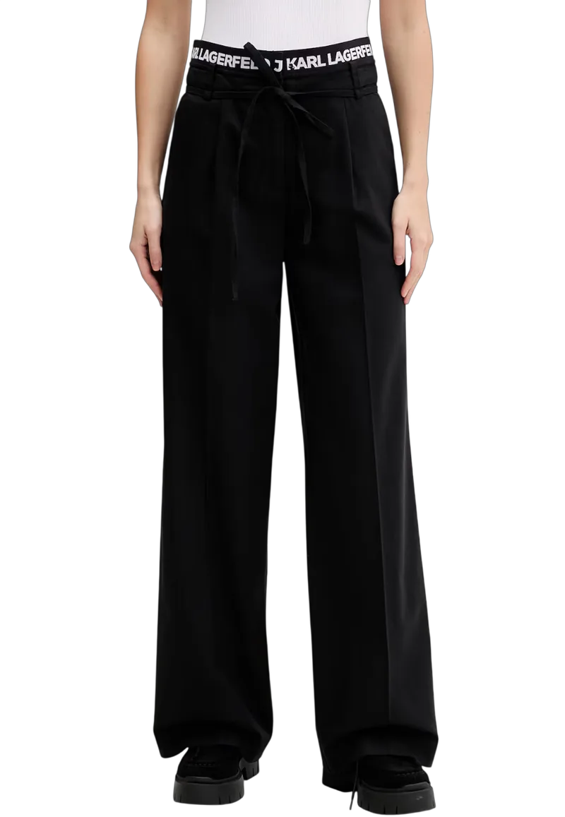 Γυναικείο Παντελόνι Μαύρο Karl Lagerfeld Jeans B2W10059-999 BLACK