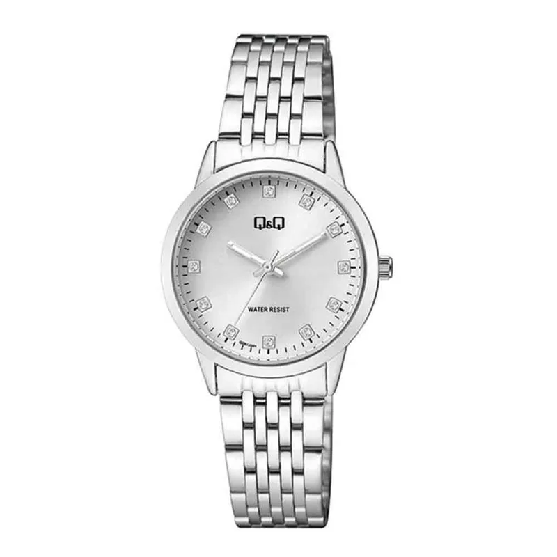 Ρολόι Δίχρωμο Bracelet Stainless Steel Q&Q QZ65J201Y