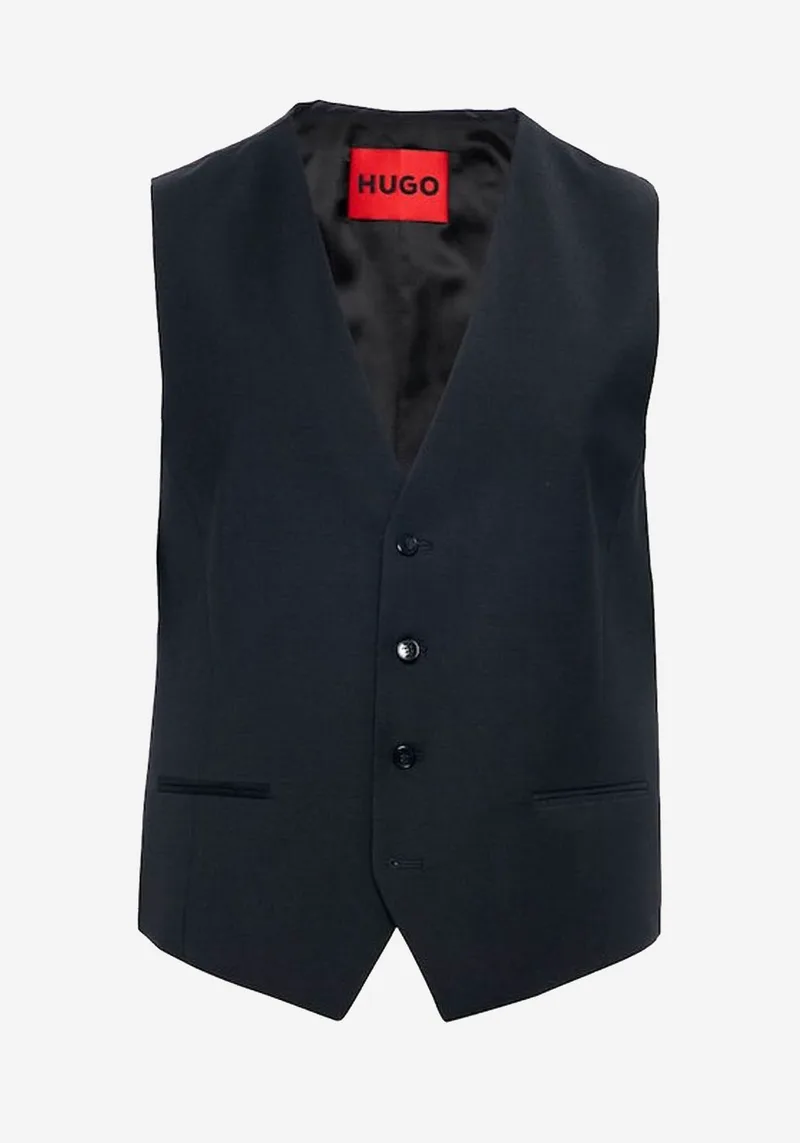HUGO Γιλέκο της σειράς VinΜ204 - 50473320 001 Black