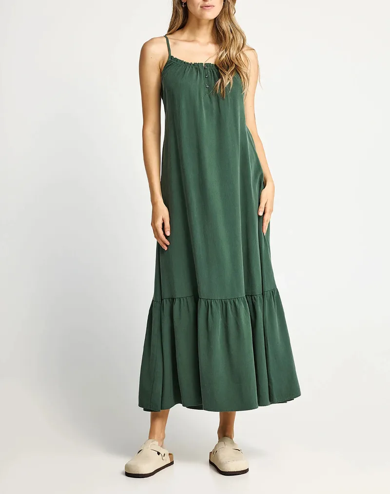 FUNKY BUDDHA Dresses FBL013-142-13-BISTROT GREEN Green