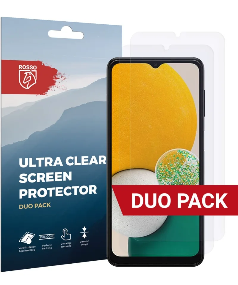 Κόκκινο Ultra Clear Screen Protector - Μεμβράνη Προστασίας Οθόνης - Samsung Galaxy A13 5G - 2 Τεμάχια (8719246339820)