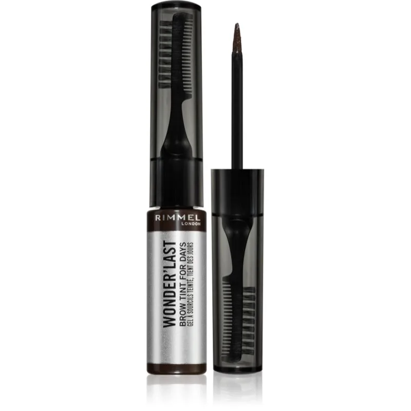 Rimmel Wonder'Last ημιμόνιμο τζελ φρυδιών απόχρωση 004 Soft Brown 4.5 ml
