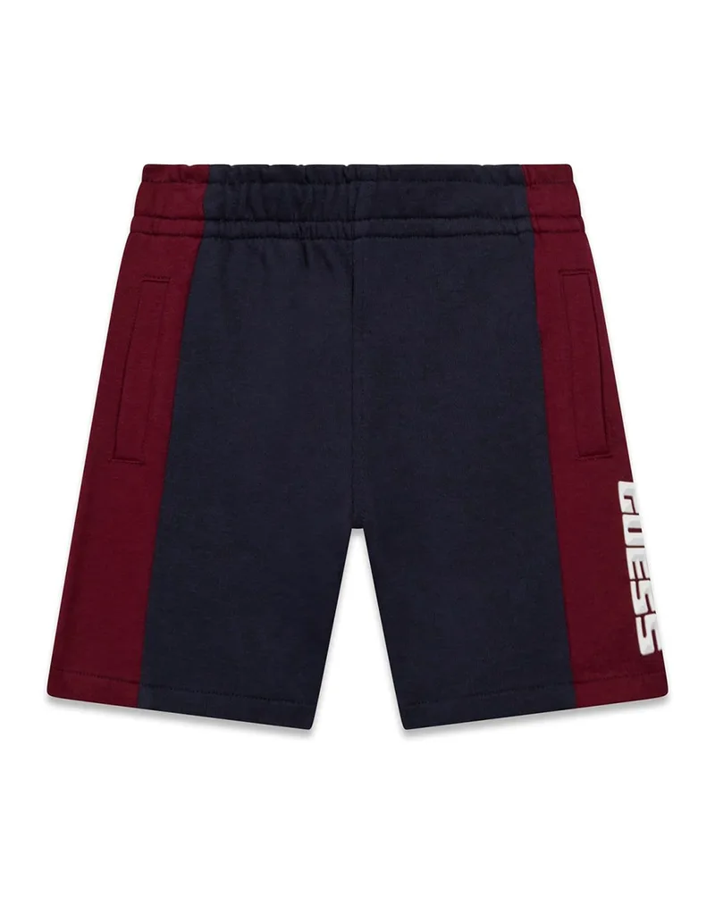 GUESS KIDS FRENCH TERRY REGULAR SHORTS ΣΟΡΤΣ ΠΑΙΔΙΚΟ BOY N6RD01KA6R4-G7V2 Blue