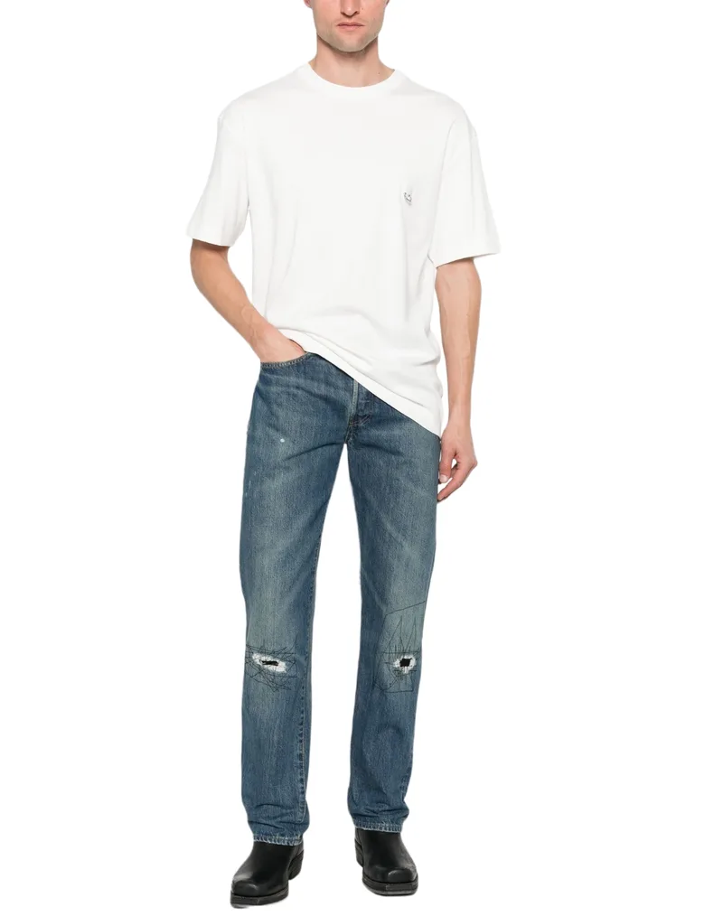 John Richmond - T-Shirt Ανδρικό Rmp26112Ts-White