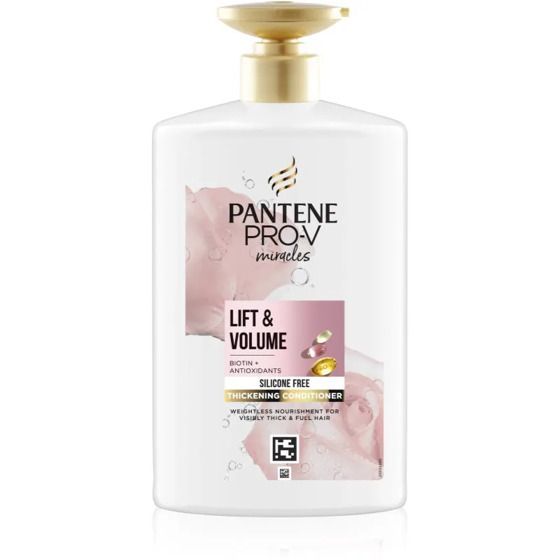 Pantene Pro-V Miracles Lift'N'Volume κοντίσιονερ για όγκο λεπτών μαλλιών με βηοτίνη 1000 ml