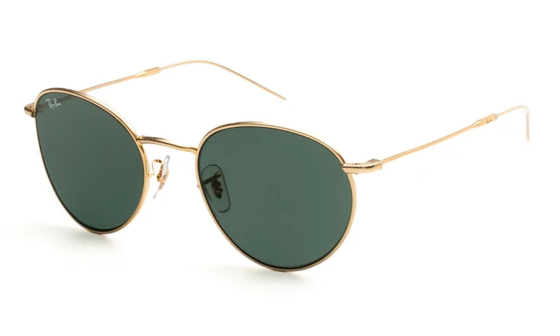 RAY BAN ΓΥΑΛΙΑ ΗΛΙΟΥ RAY BAN ROUND REVERSE 0103S 001/VR 5321 0103S Χρυσό