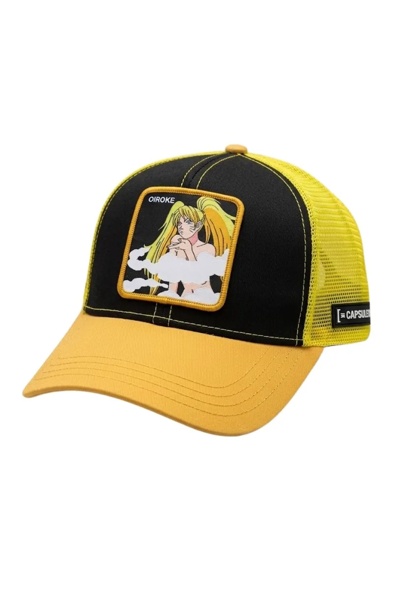 CAPSLAB x Naruto Oiroke Καπέλο Trucker CL/NS6/1/PCB/OIRB - Μαύρο-CL/NS6/1/PCB/OIR-BLACK