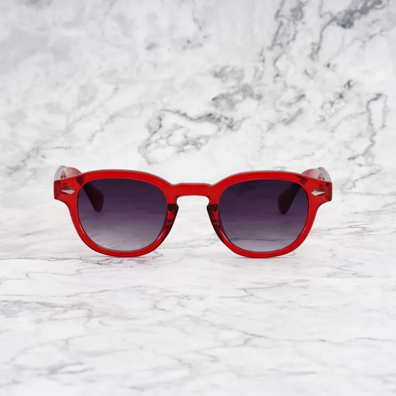 JOHNNY COLORED 2EP25 - JOHNNY - COLORED - BURGUNDY - GRADIENT GRAY Sunglasses | Burgundy - Gradient Gray | Burgundy - Gradient Gray Shades | Explicit Poets Sunglasses