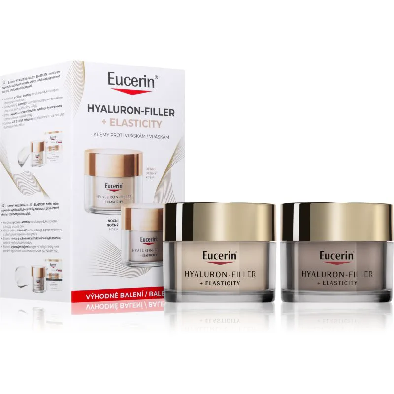 Eucerin Hyaluron-Filler + Elasticity επωφελής συσκευασία για ώριμη επιδερμίδα προσώπου