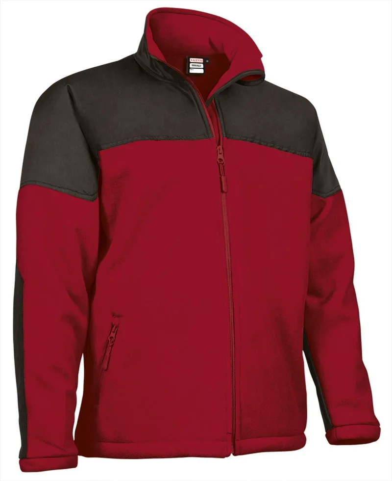 Μπουφάν Softshell MAKALU Valento CQVAMAKRN_kids Lotto Red-Black