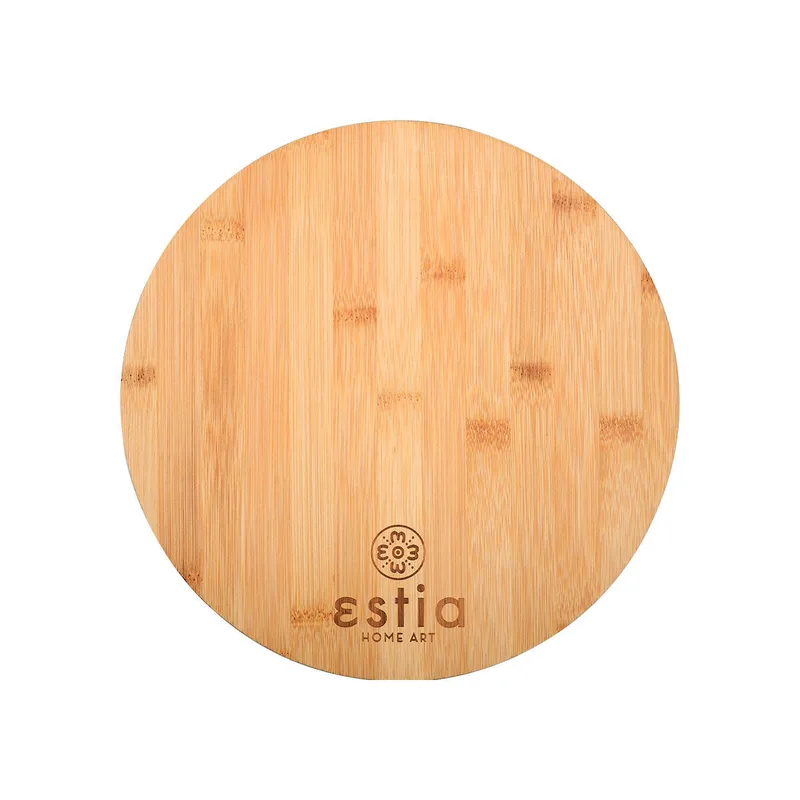ESTIA ΕΠΙΦΑΝΕΙΑ ΚΟΠΗΣ BAMBOO ESSENTIALS ΣΤΡΟΓΓΥΛΟ 28cm, 01-13769
