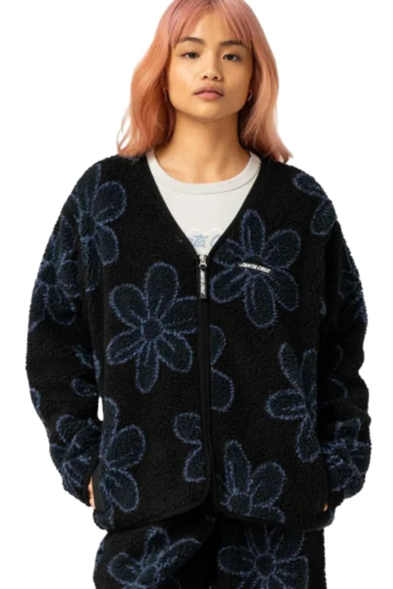 SANTA CRUZ Μπουφάν Homebody Jacket - BLACK-SCA-WJA-0621
