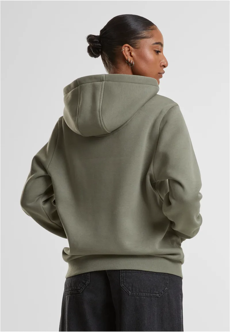 Ladies Fluffy Hoody Urban Classics TB7105-18328 paleolive