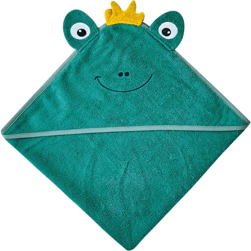 Βρεφική Κάπα 75x75 Kentia Froggy Green