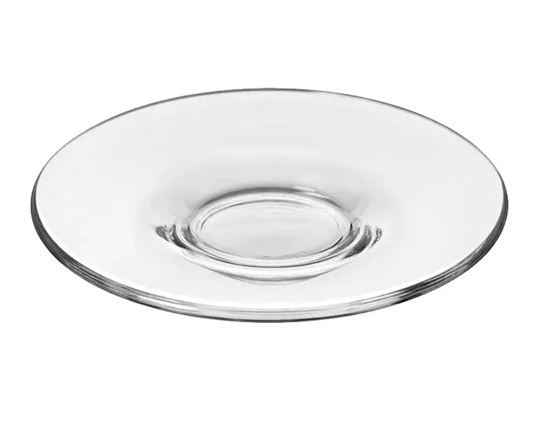 Πιατάκι Γυάλινο Espresso Ishcia 12cm