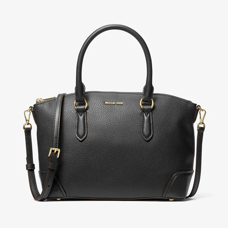 Michael Kors Md Ew Dome Satchel Black Universal