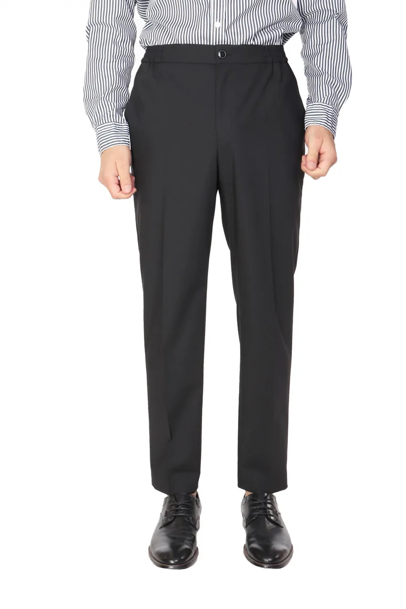 BOSS ΠΑΝΤΕΛΟΝΙ CHINO ΜΙΚΡΟΣΧΕΔΙΟ REGULAR TAPERED K-KANE-IDS-TU ΜΠΛΕ