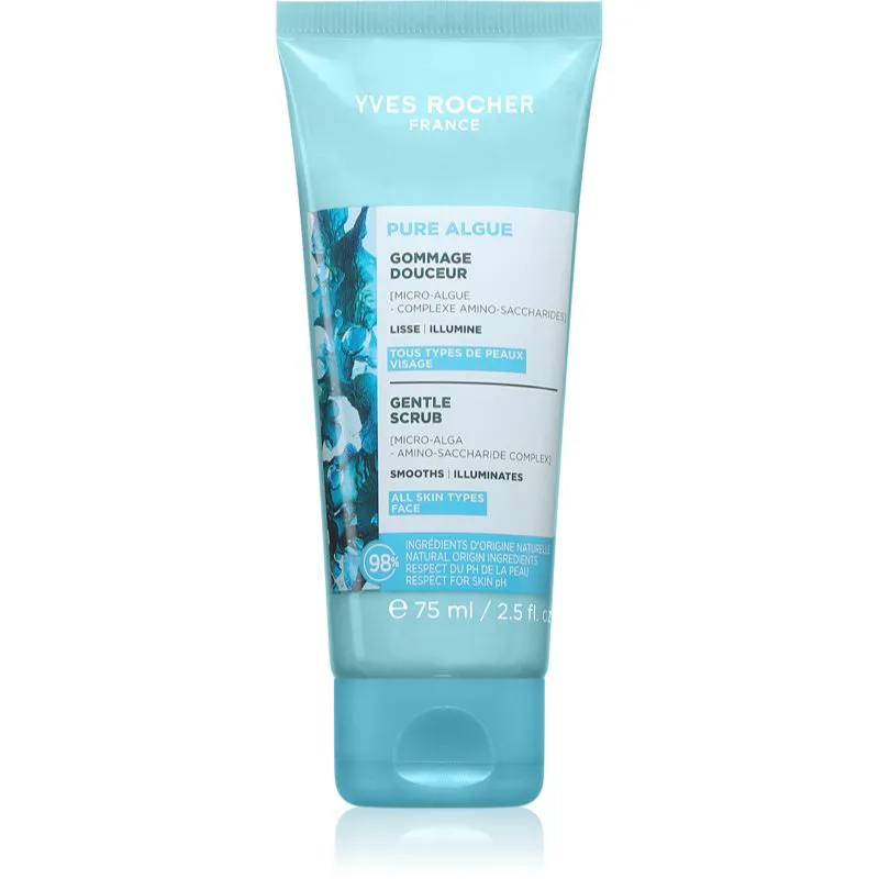 Yves Rocher Pure Algue απαλό Scrub 75 ml