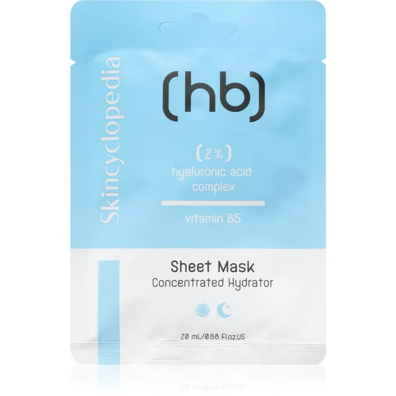 Skincyclopedia 2% Hyaluronic Acid Complex + Vitamin B5 φύλλο μάσκας 20 ml