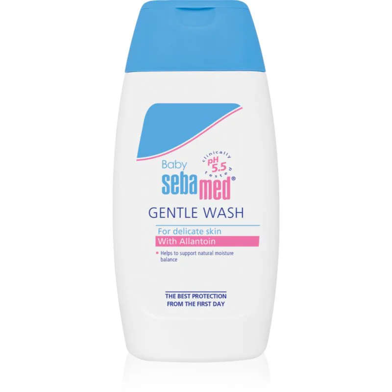Sebamed Baby Wash πολύ απαλό γαλάκτωμα πλυσίματος για σώμα και μαλλιά 200 ml