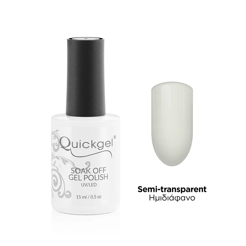 Quickgel Ημιμόνιμο Βερνίκι - Coconut French - 15mL