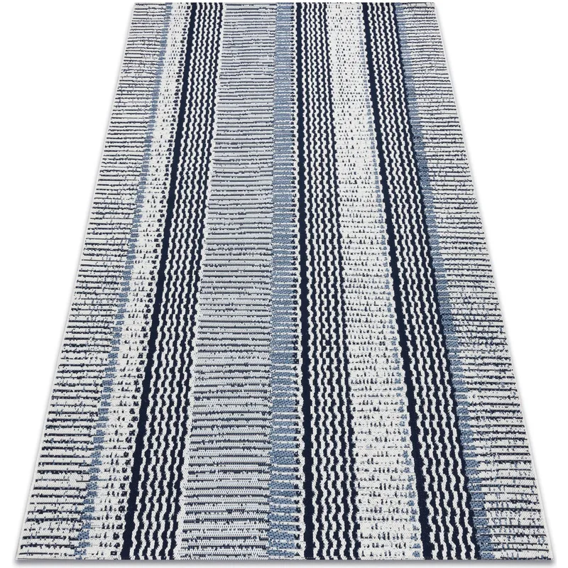 Χαλιά Rugsx Χαλί COLOR 47276/396 σιζάλ Ζώνες ΛΠ140x200 cm
