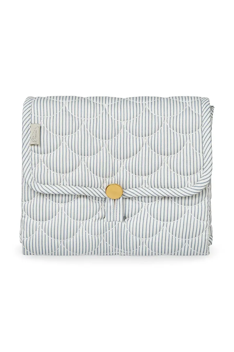 Cam Cam Copenhagen στρώμα - αλλαξιέρα βρεφικός Classic Stripes Blue, Praline
