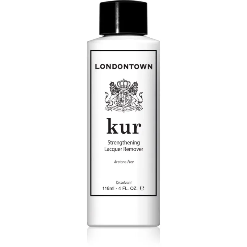LONDONTOWN Kur Strengthening Lacquer Remover ασετόν για τα νύχια 118 ml