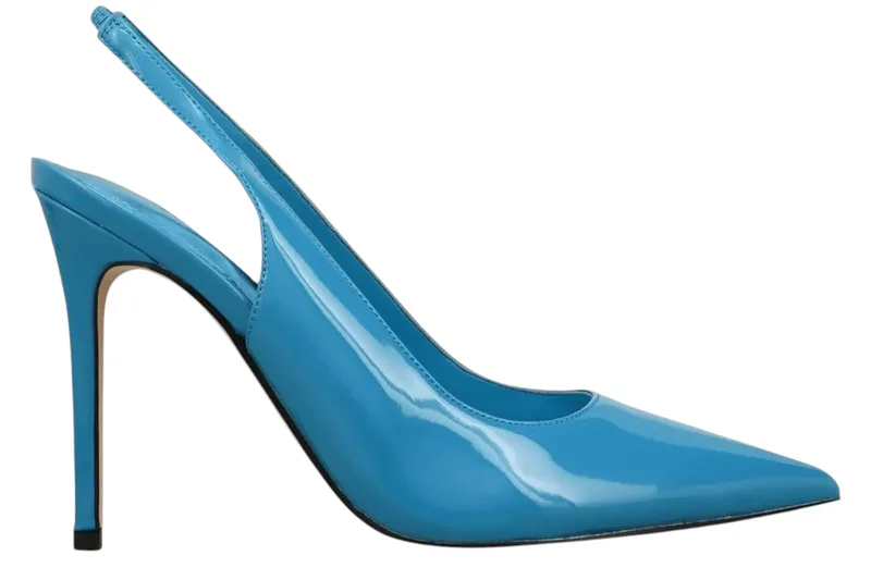 Γόβα Nine West Feather3 Λουστρίνι Slingback FEATHER3 02-421 Γυναικείο