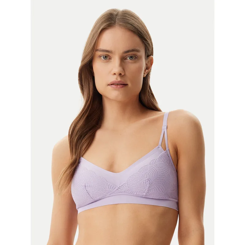 Chantelle Σουτιέν Bralette Soft Stretch C11GQ9 Μωβ