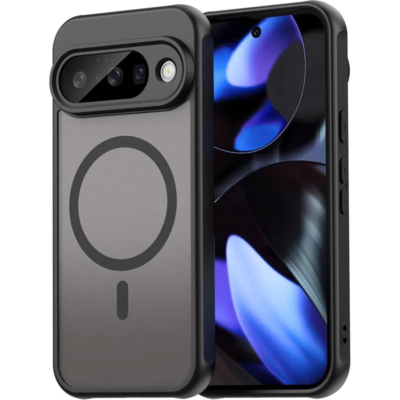 Θήκη Google Pixel 10 Techsuit HaloFrost II MagSafe Σκληρή Ημιδιάφανη με MagSafe - Black (5949419295810)