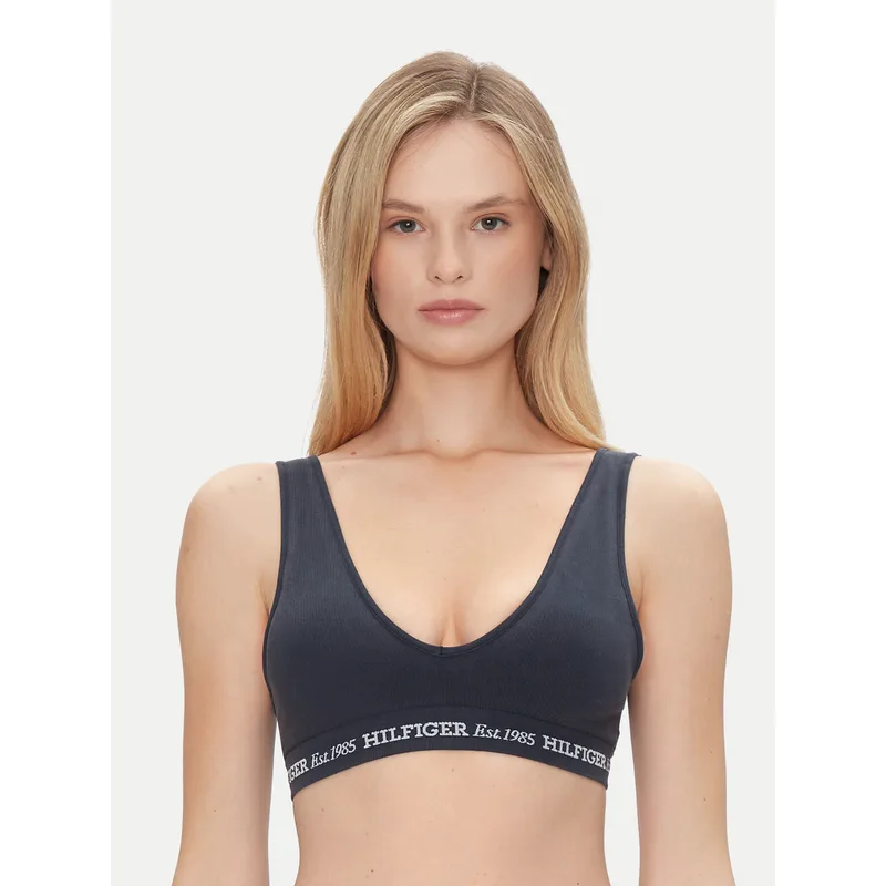Tommy Hilfiger Σουτιέν τοπ UW0UW05726 Σκούρο μπλε