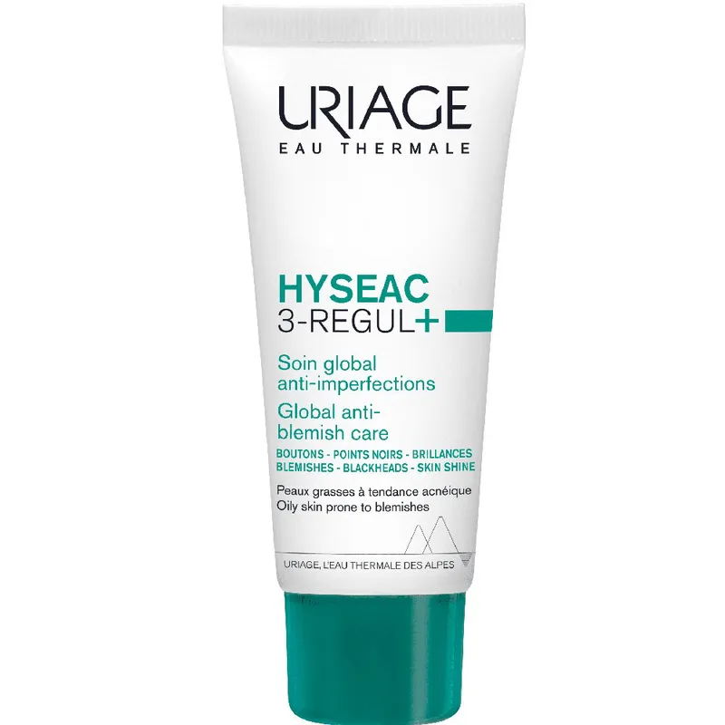 Uriage Hyseac 3-Regul+ Anti-Blemish Global Care Φροντίδα κατά των Ατελειών για Λιπαρή με Τάση για Ατέλειες Επιδερμίδα 40ml