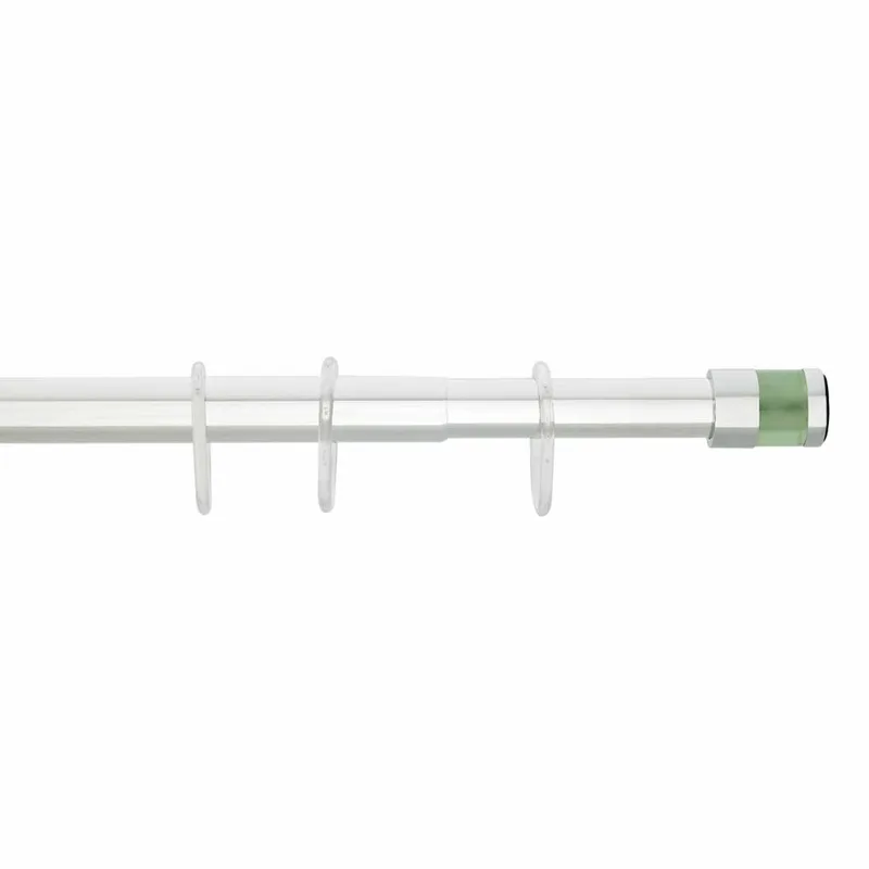 Πτυσσόμενος Βραχίονας Μπάνιου 160-260cm Grekon 1240 Glass Green