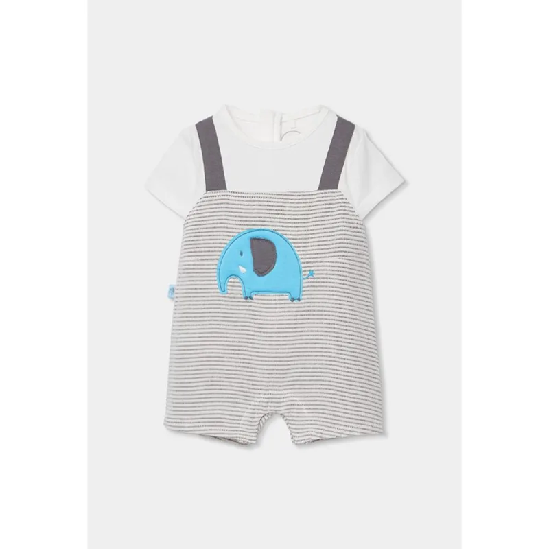 Φορμάκι μπεμπέ αγόρι Boboli-213073-9835-Grey