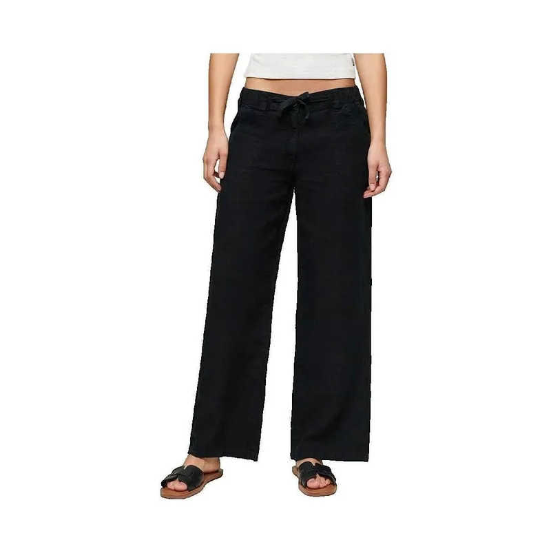 Παντελόνα Superdry Pantalon en lin coupe large
