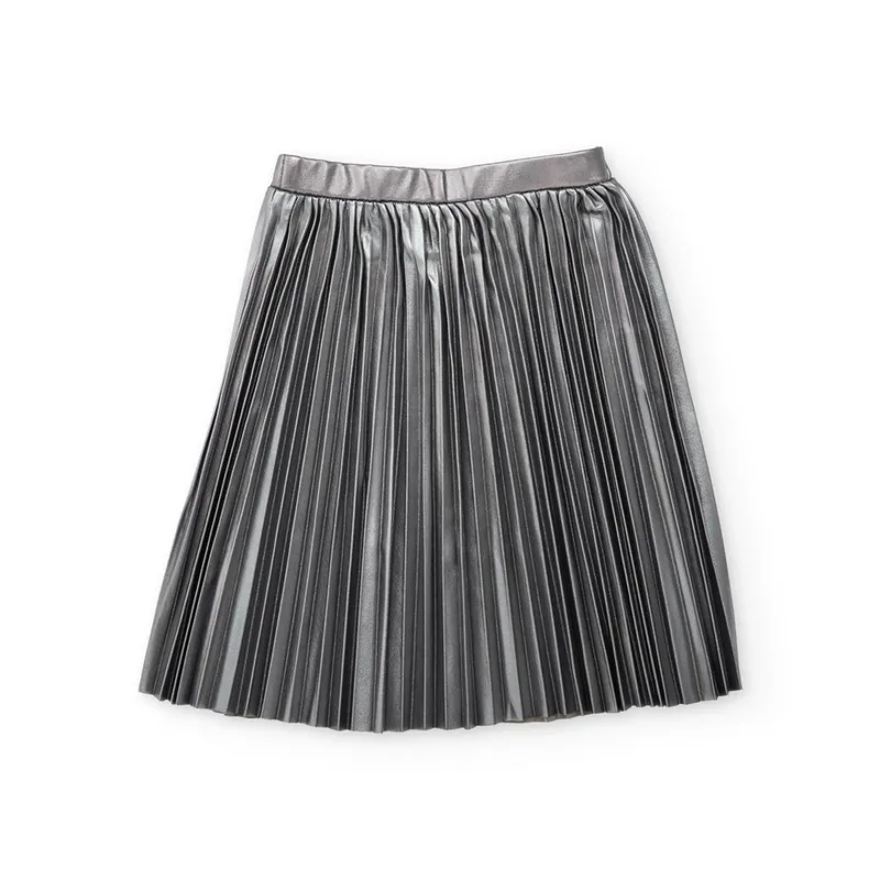 Φούστα πλισέ κορίτσι Nath-KG09F301A1-Silver