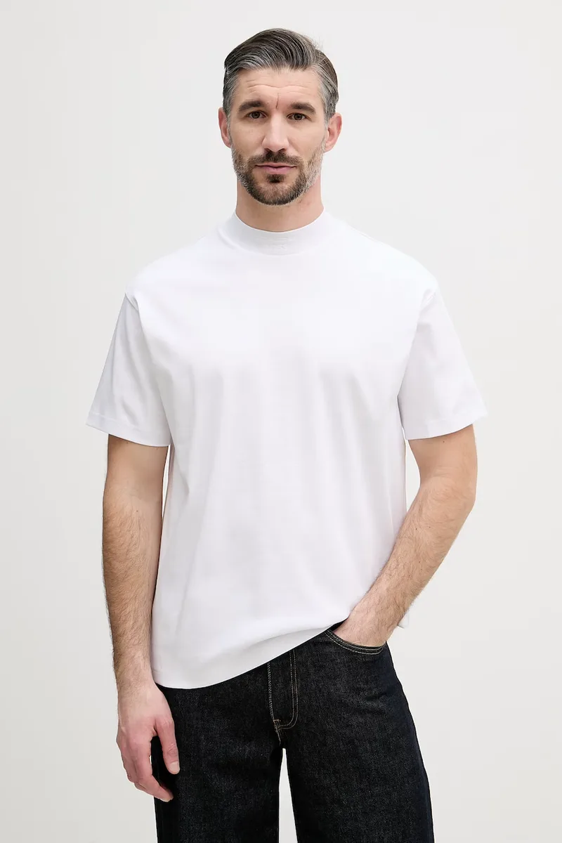 BOSS Green basic t-shirt Ανδρικό βαμβακερό BOSS X PORSCHE