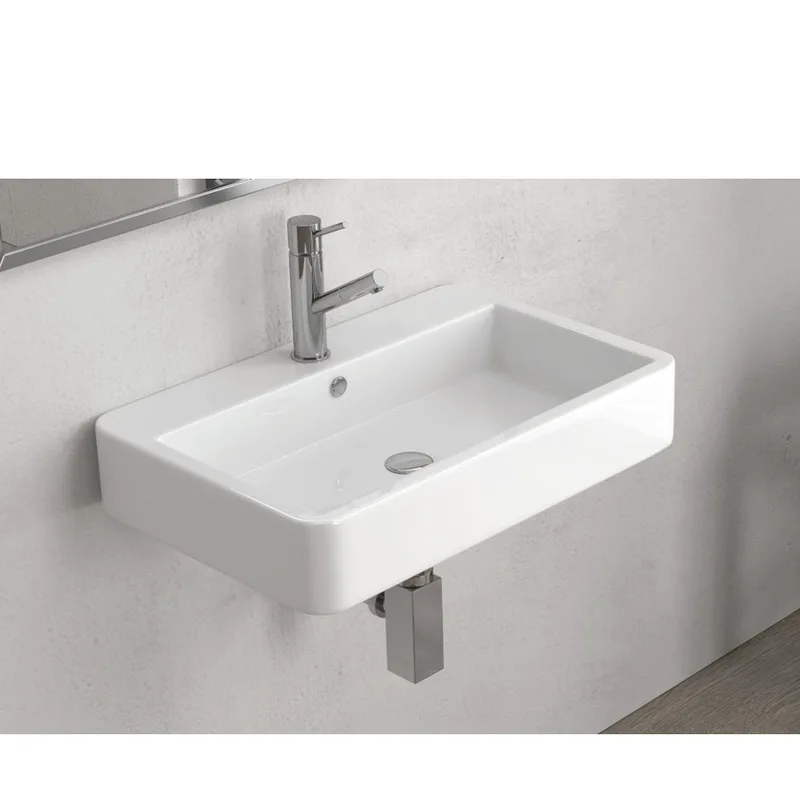 Νιπτήρας Κρεμαστός Karag σειρά Contour 61060 Λευκό (60x40cm)